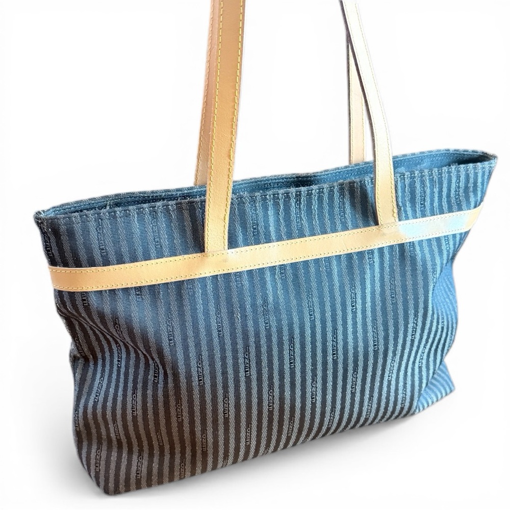 Vintage Fendi Pequin Stripe Tote Bag - Picture 7 of 15